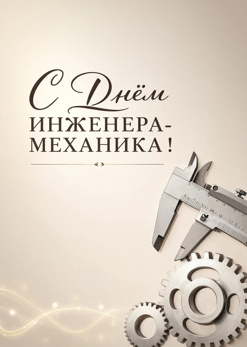 открытка с Днем Инженера-Механика-22