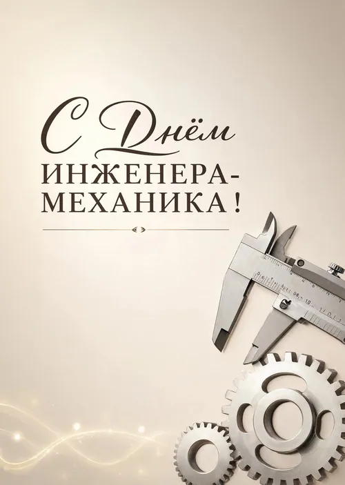 открытка с Днем Инженера-Механика-22