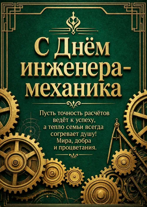 открытка с Днем Инженера-Механика-8