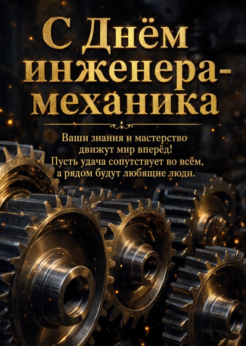 открытка с Днем Инженера-Механика-9