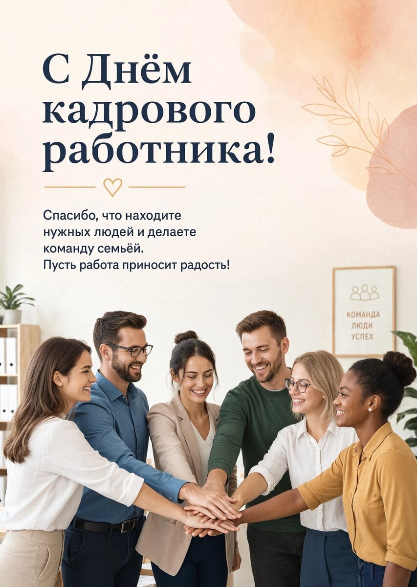 открытка с Днем Кадрового Работника-15