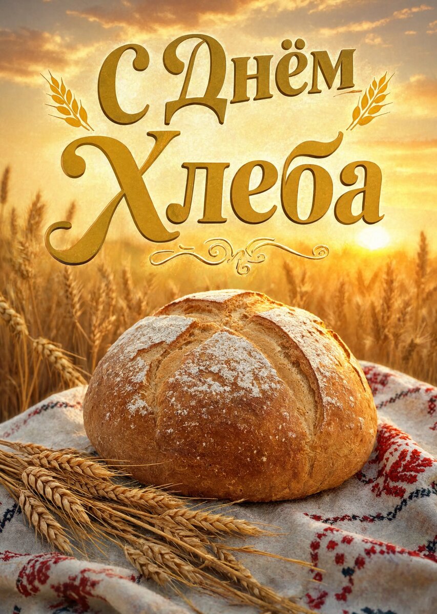 открытка с Днем Хлеба-15