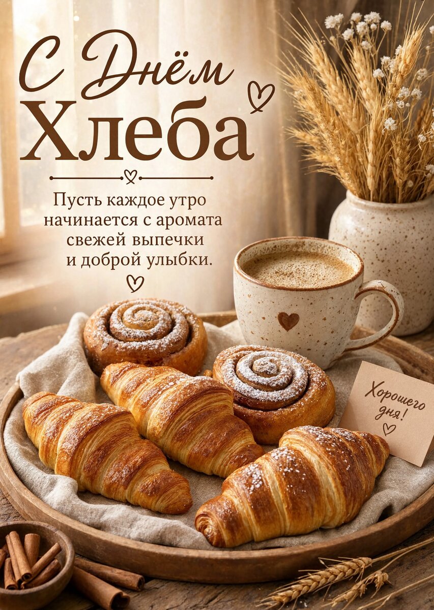 открытка с Днем Хлеба-20
