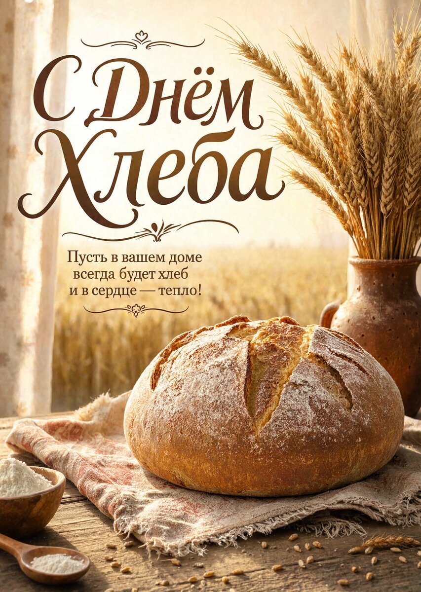 открытка с Днем Хлеба-8