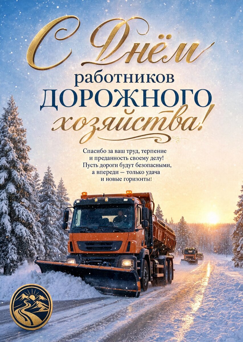 открытка с Днем Работника Дорожного Хозяйства-30