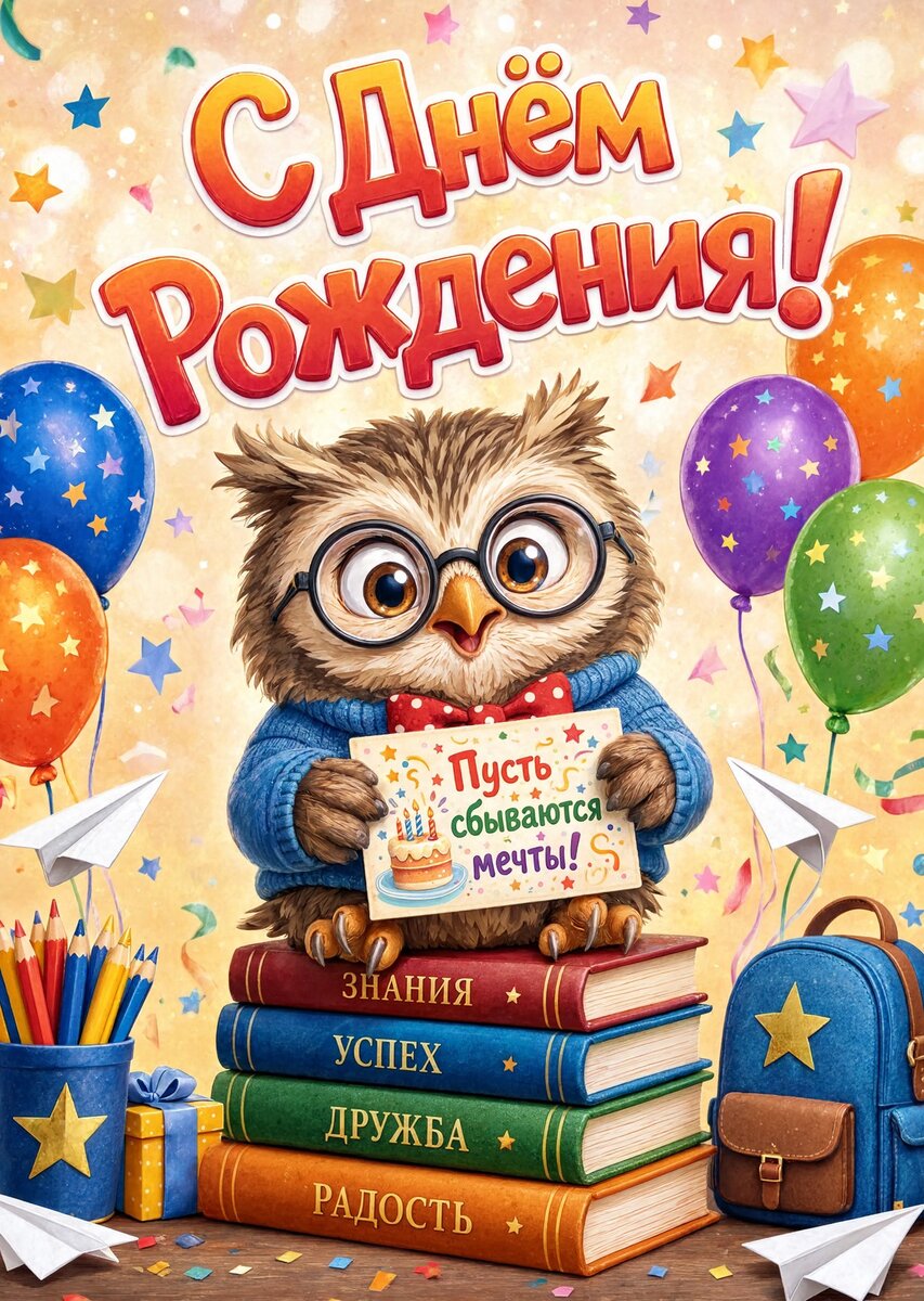 Открытка "С днём рождения" #121