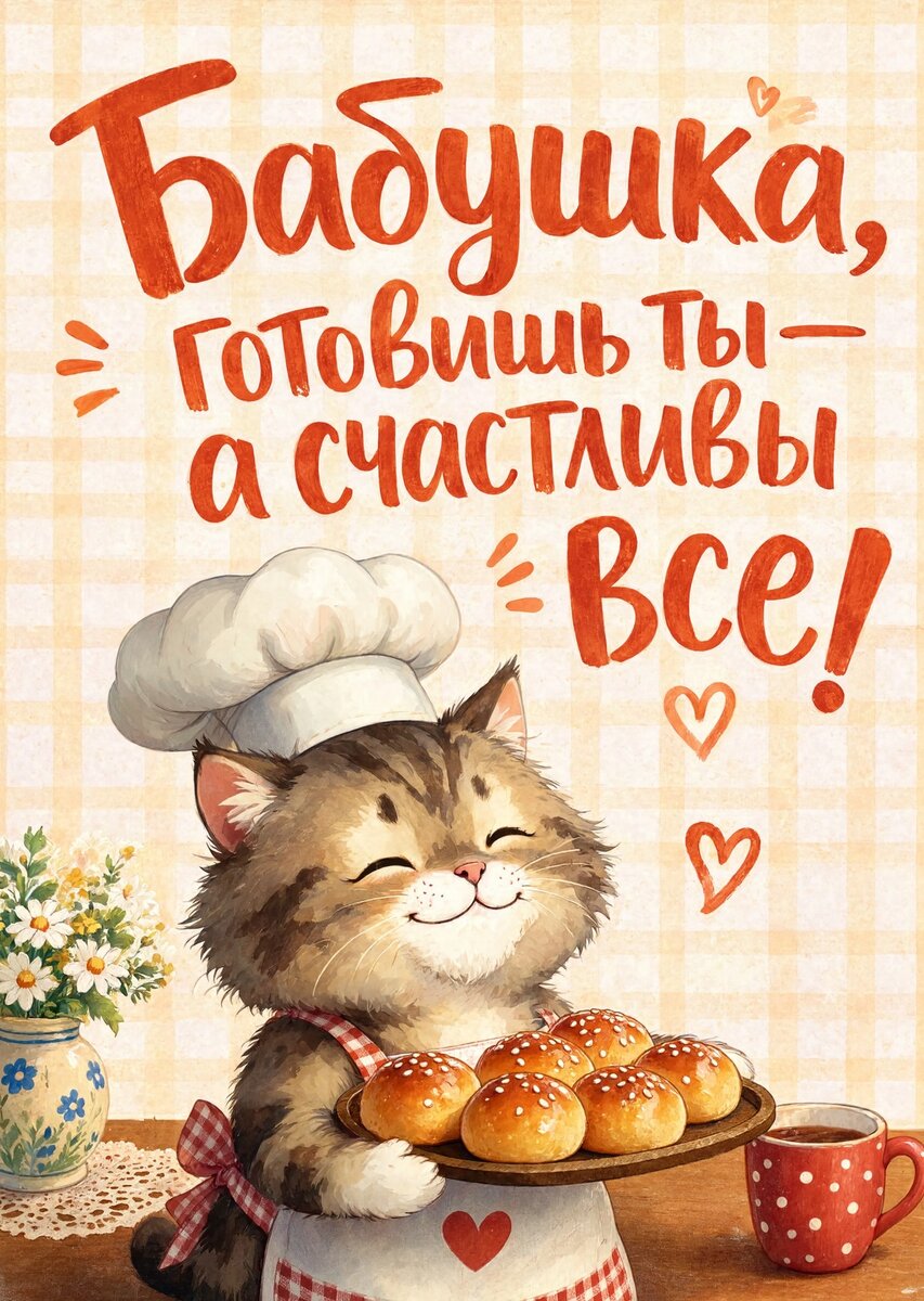 Открытка "С днем рождения бабушка #23