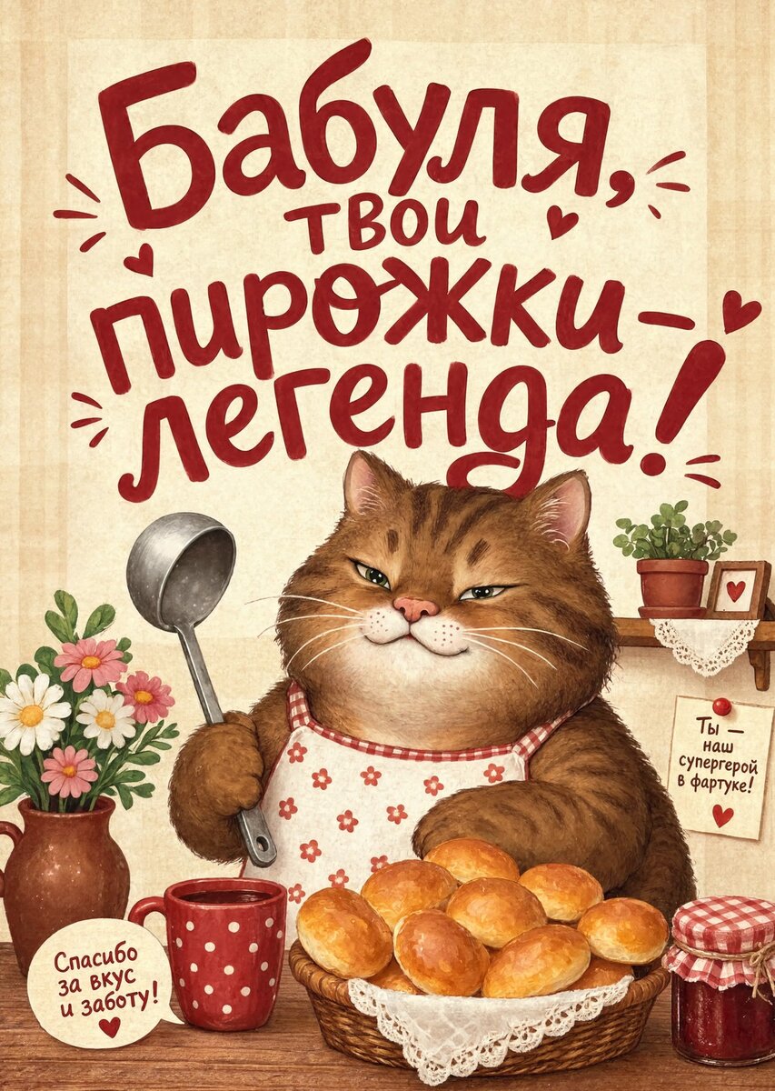 Открытка "С днем рождения бабушка #48