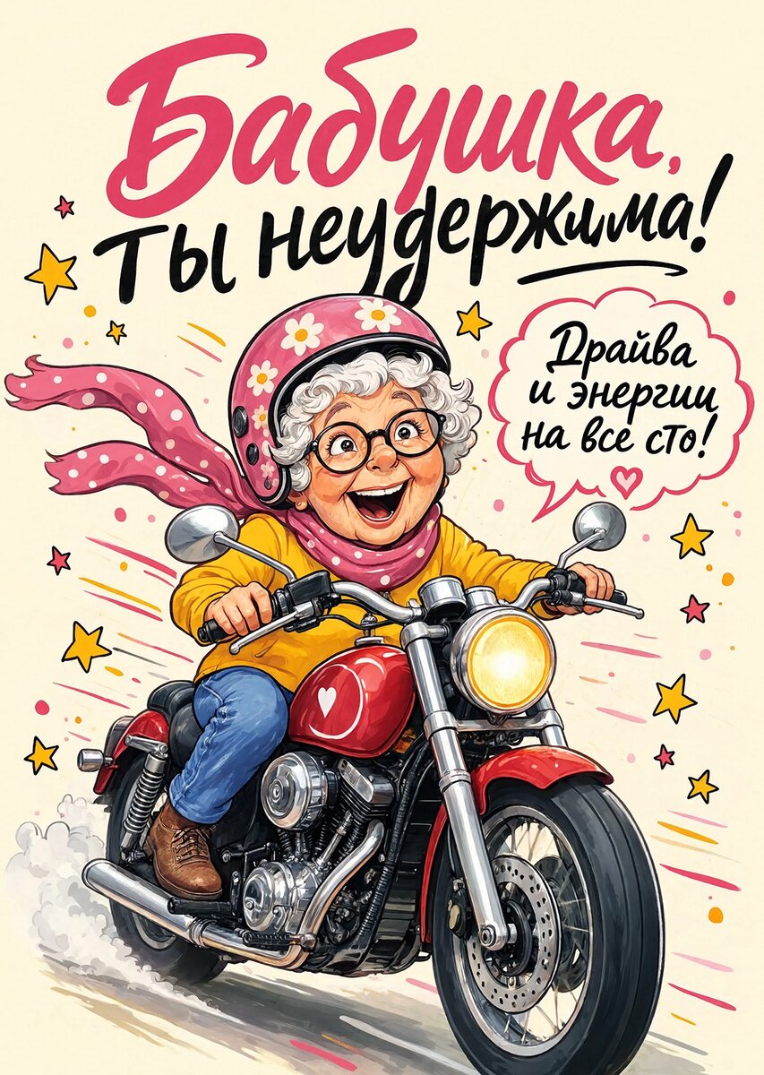 Открытка "С днем рождения бабушка #88