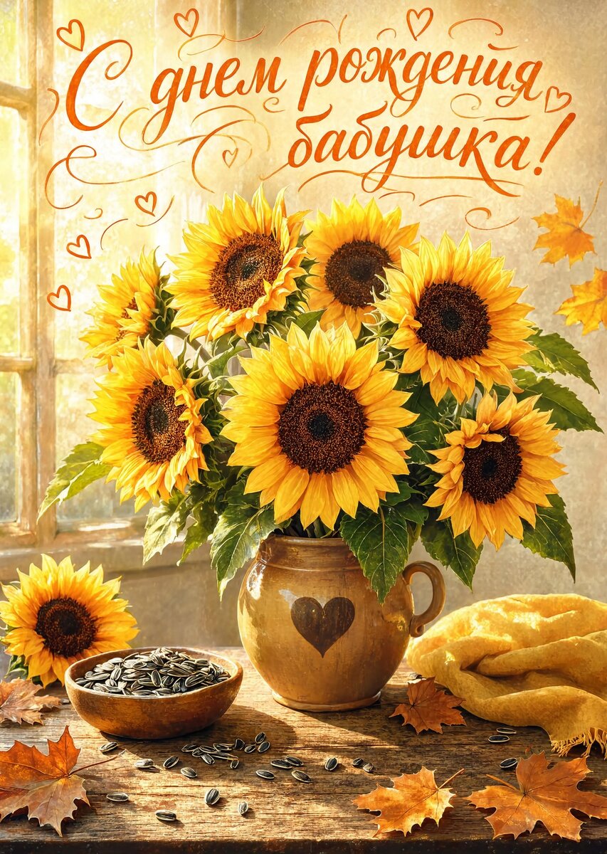 Открытка "С днем рождения бабушка #95