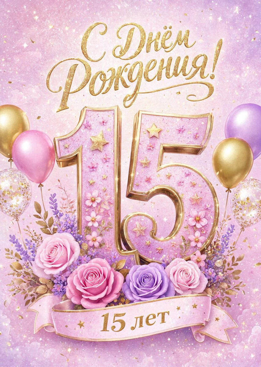 Открытка С Днём Рождения Девочке #51