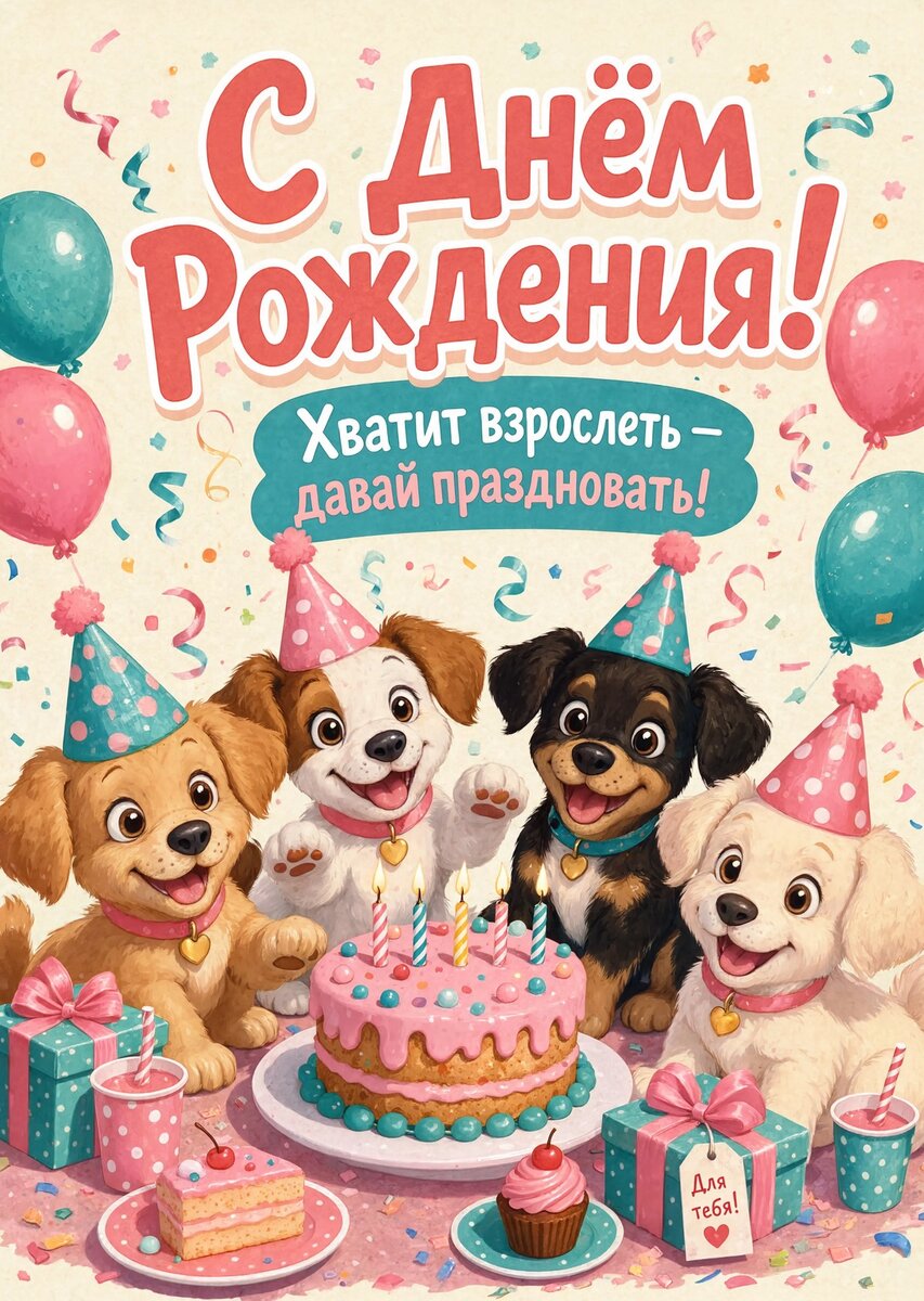 Открытка С Днём Рождения Девочке #90