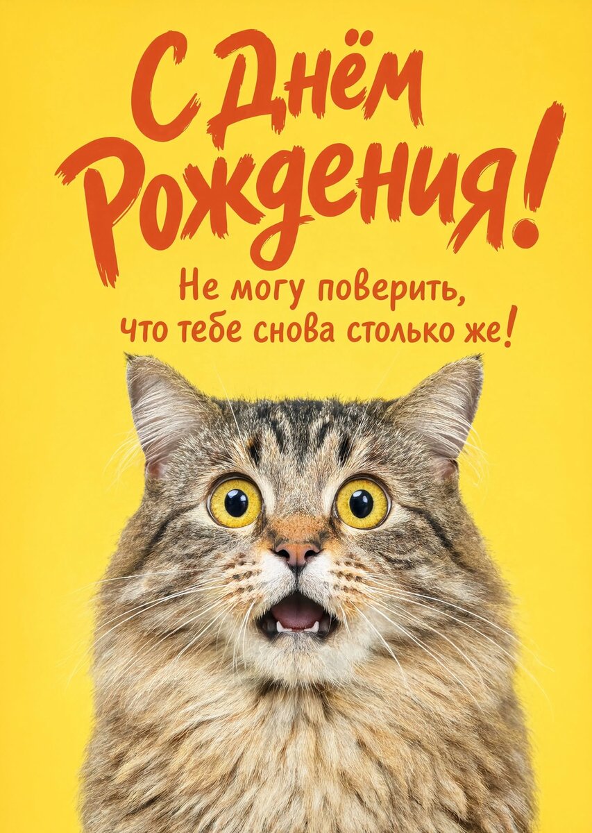 Открытка "С Днём Рождения Девушке" #41