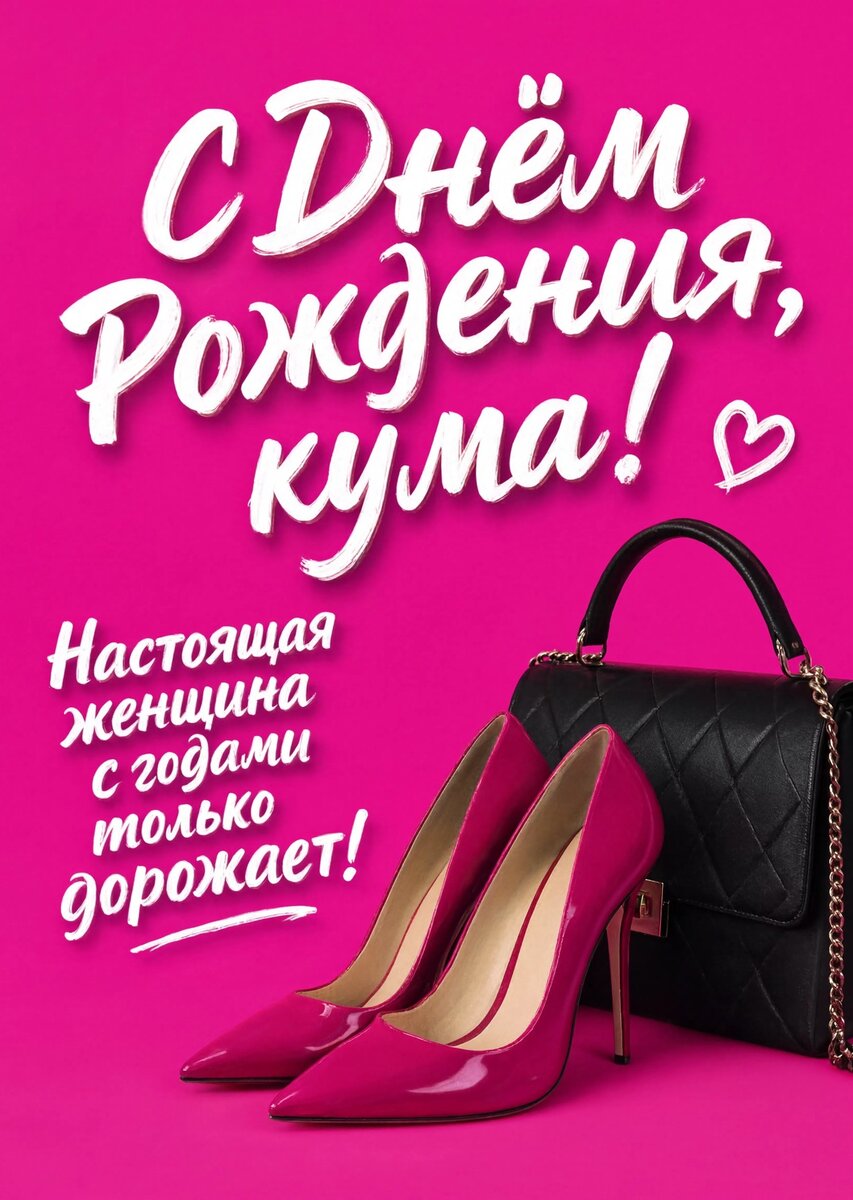 Открытка С Днем Рождения Кума #30