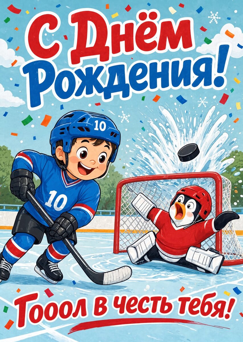 Открытка С днем рождения мальчику #11