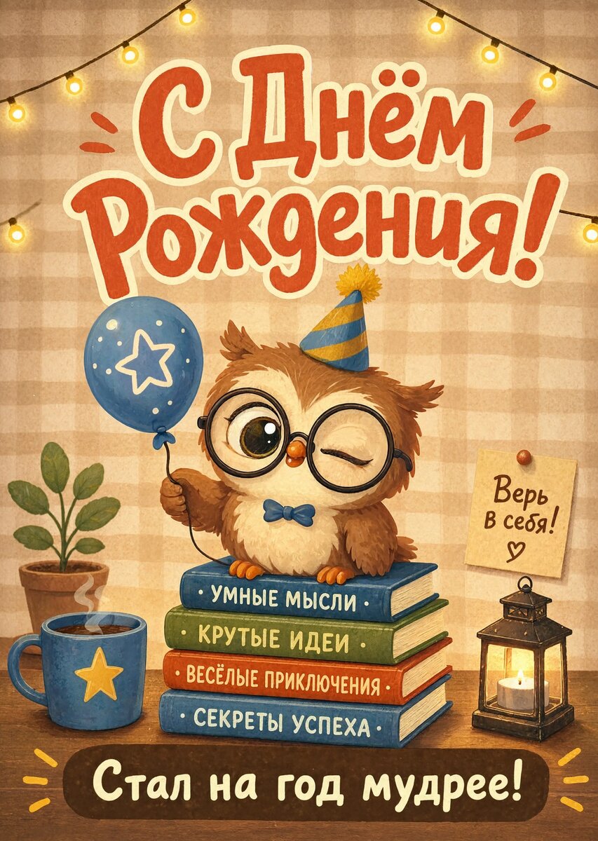 Открытка С днем рождения мальчику #20