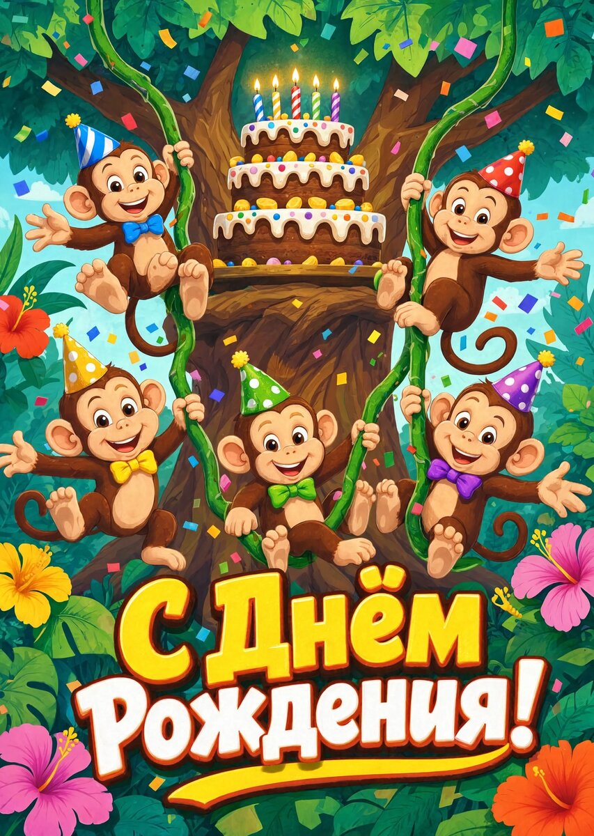 Открытка С днем рождения мальчику #49