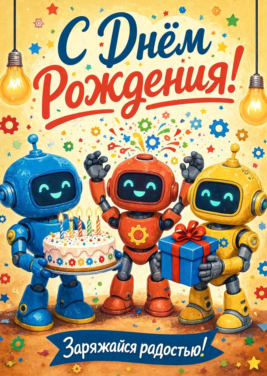Открытка С днем рождения мальчику #54