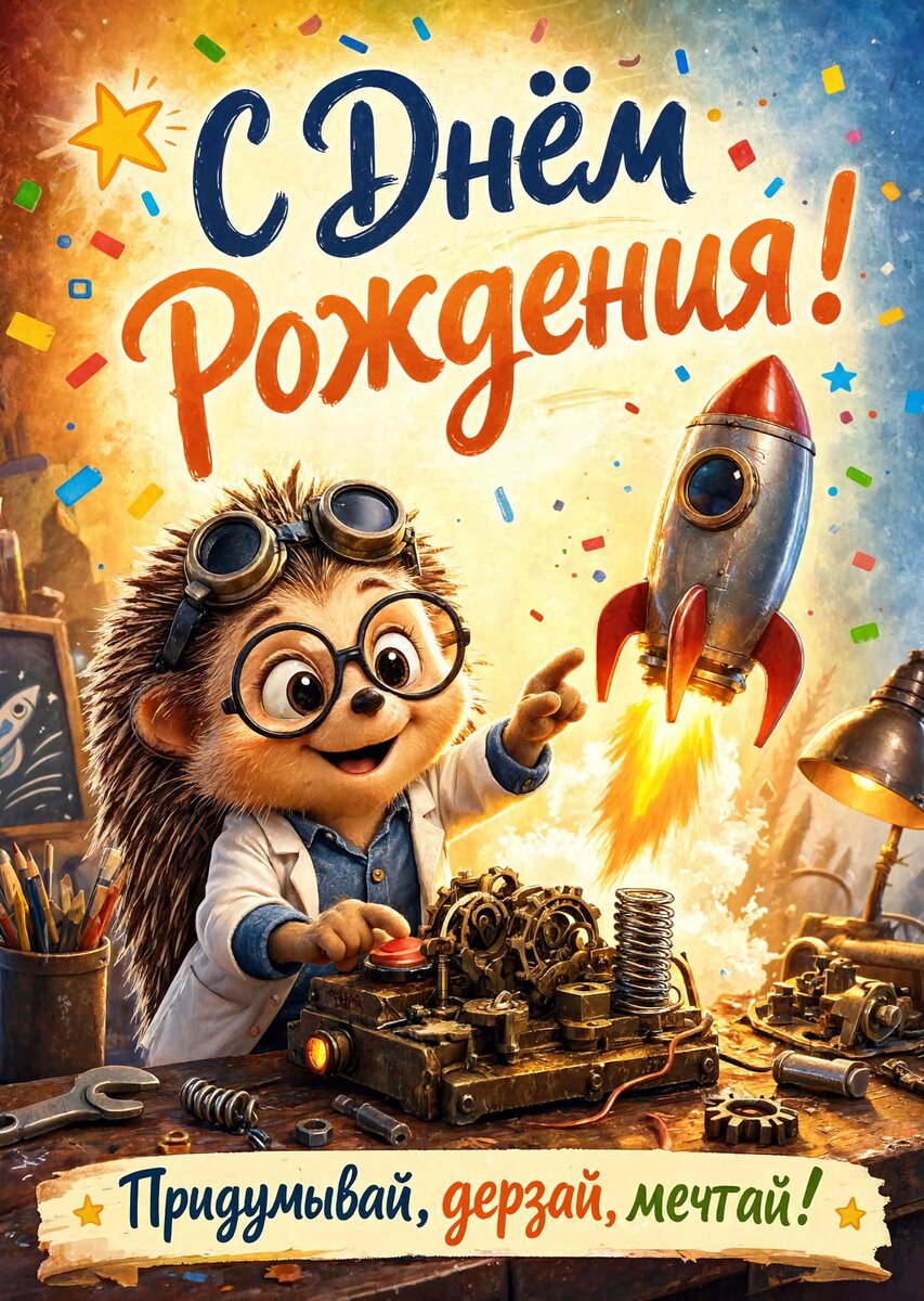Открытка С днем рождения мальчику #81