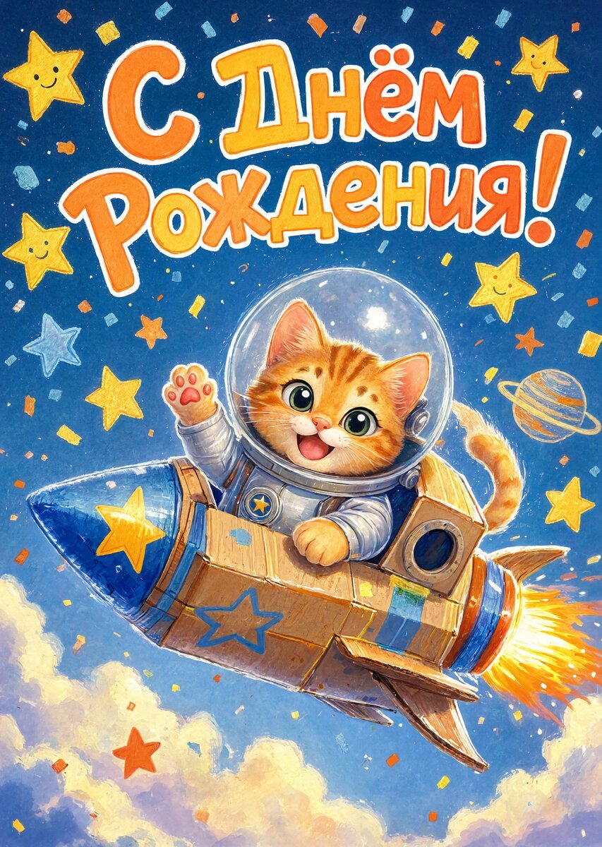 Открытка С днем рождения мальчику #89