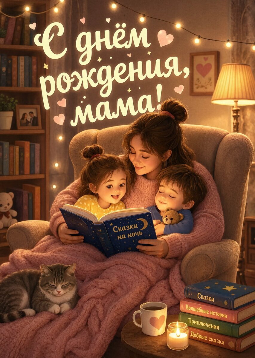 Открытка С Днем Рождения Мама #18