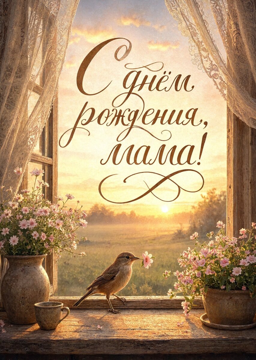 Открытка С Днем Рождения Мама #28