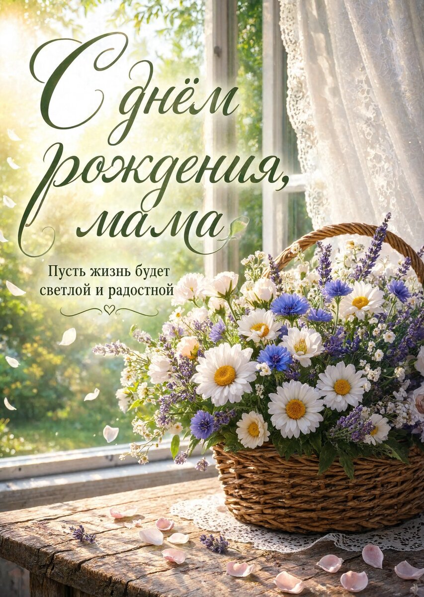 Открытка С Днем Рождения Мама #42