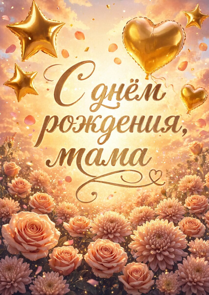 Открытка С Днем Рождения Мама #43