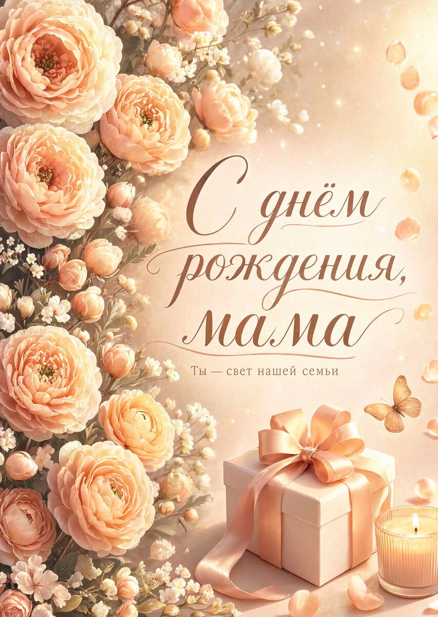 Открытка С Днем Рождения Мама #47