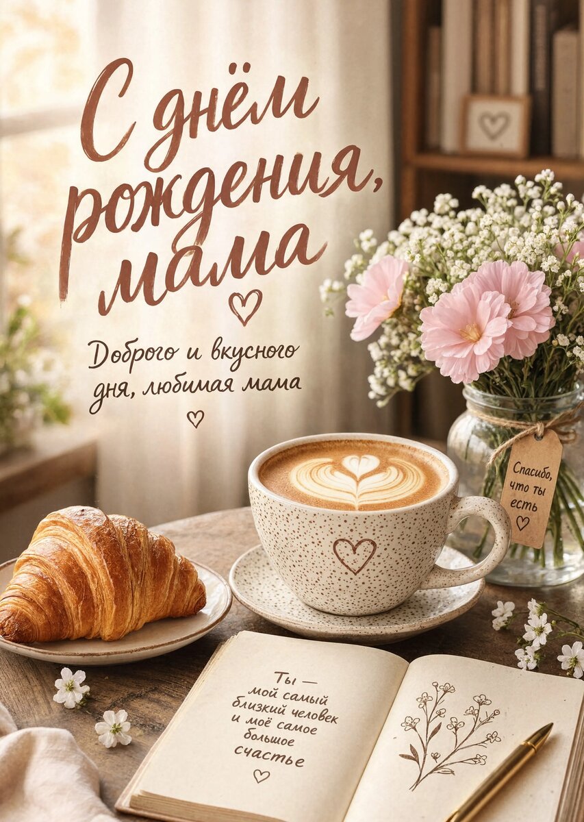 Открытка С Днем Рождения Мама #52