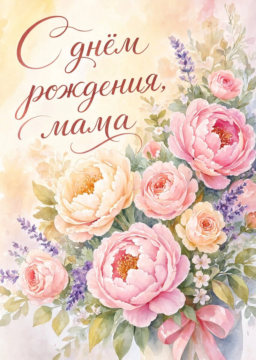 Открытка С Днем Рождения Мама #56