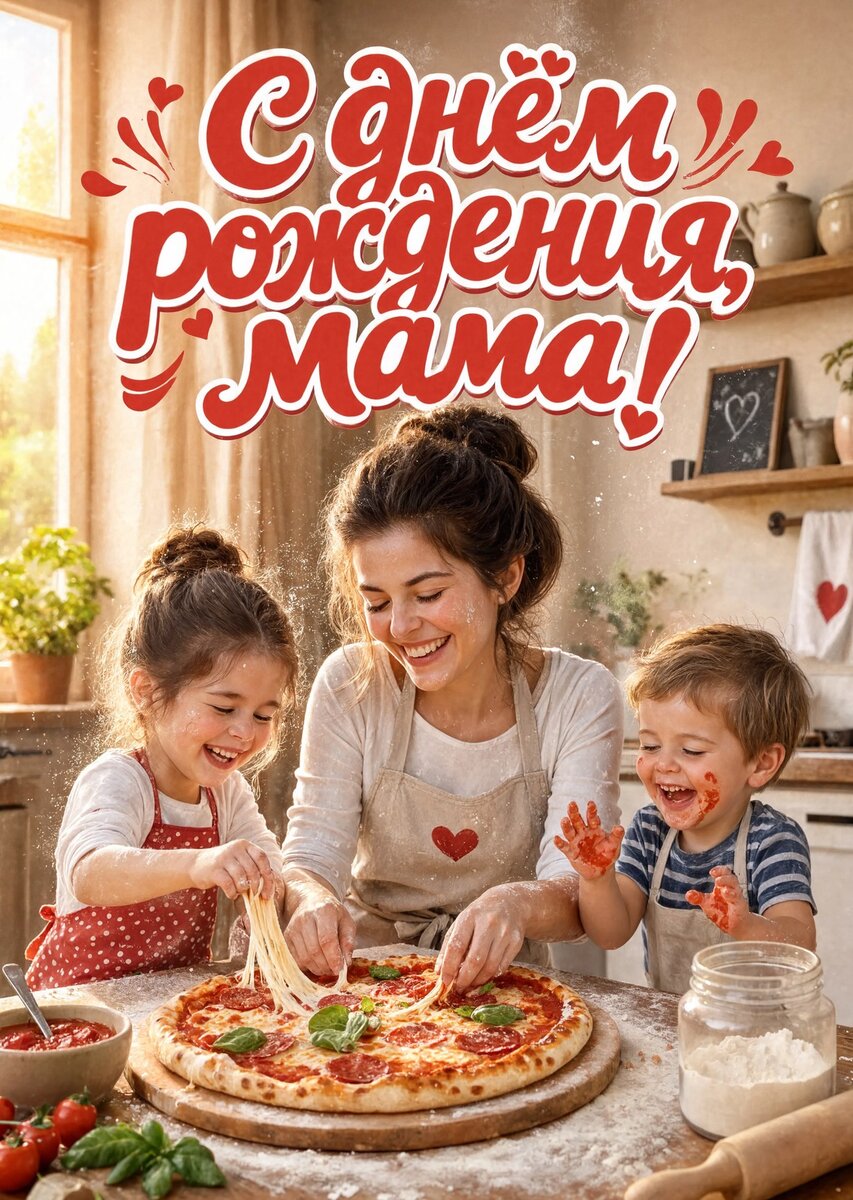 Открытка С Днем Рождения Мама #61