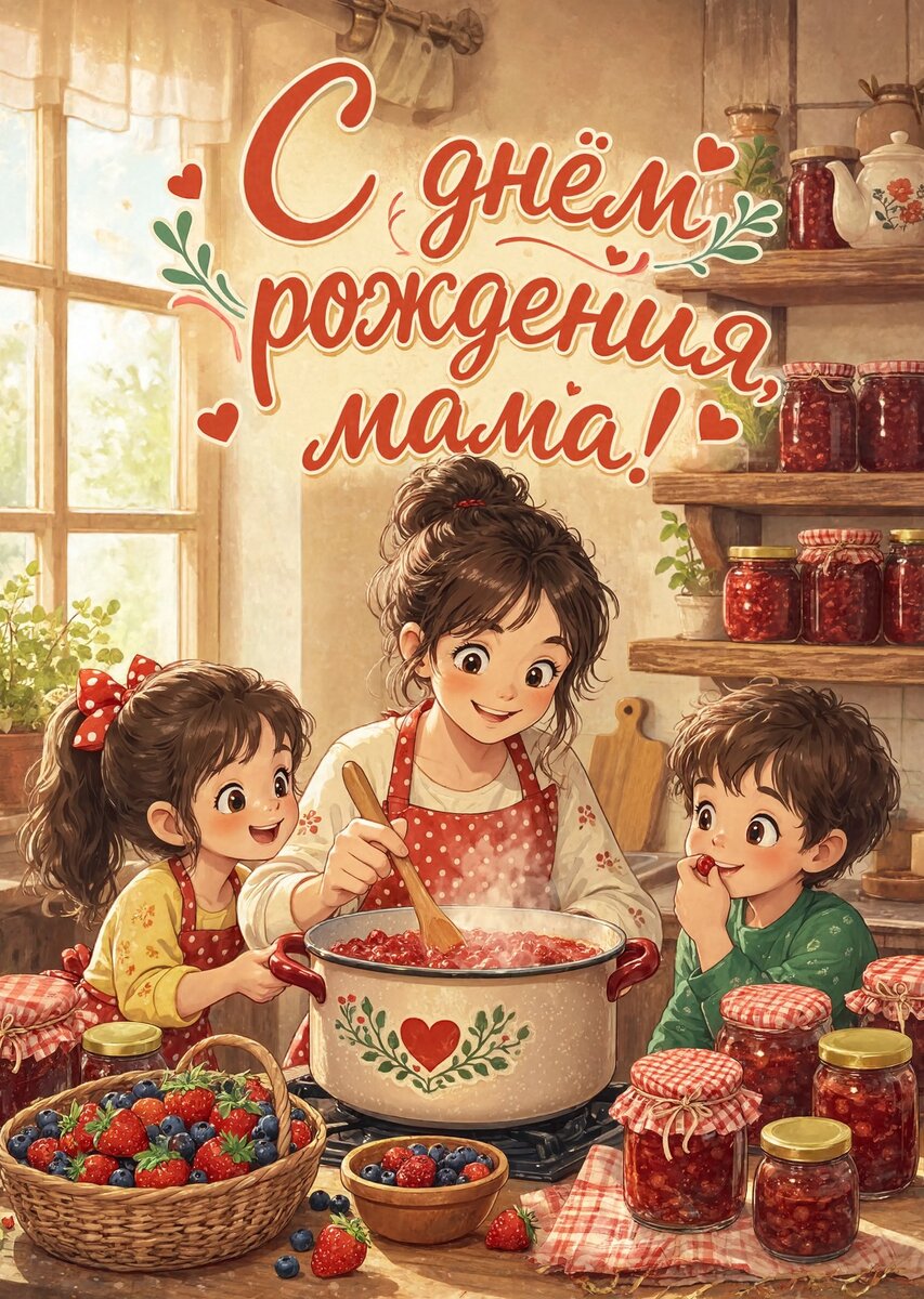 Открытка С Днем Рождения Мама #62
