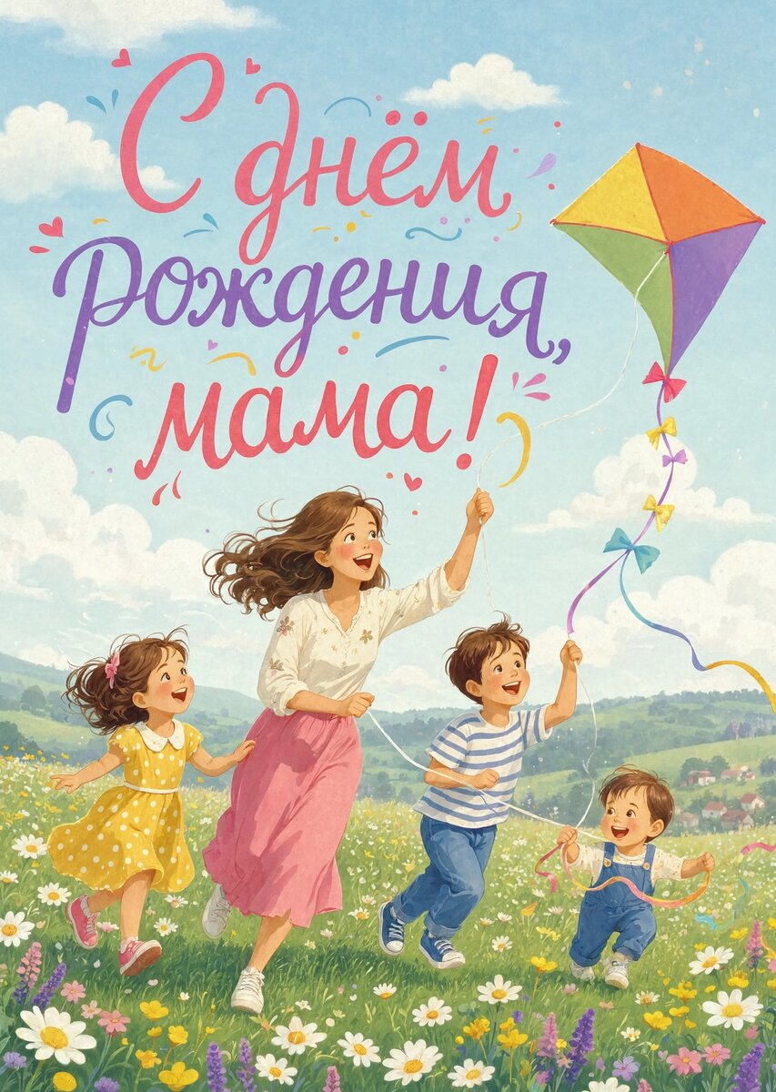 Открытка С Днем Рождения Мама #64