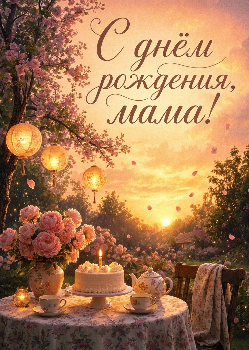 Открытка С Днем Рождения Мама #70