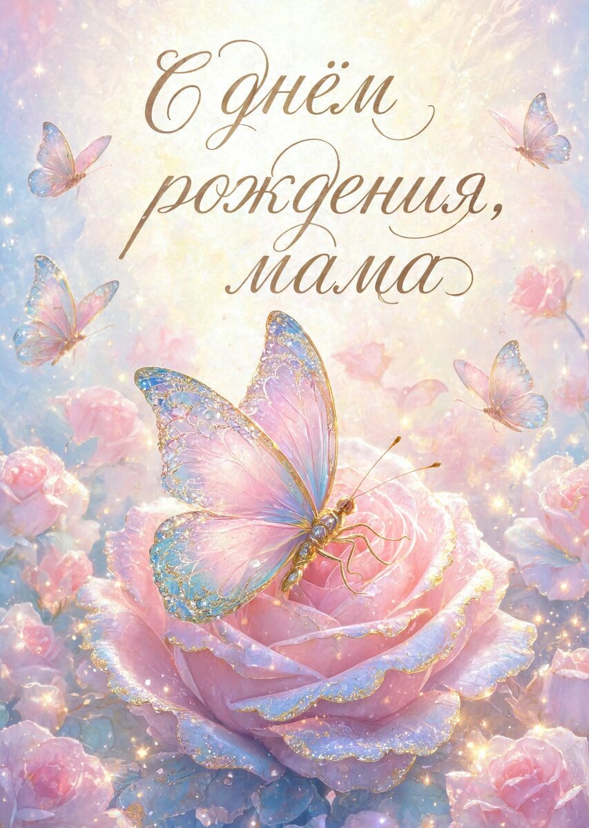 Открытка С Днем Рождения Мама #80