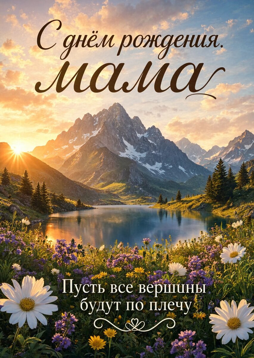 Открытка С Днем Рождения Мама #87