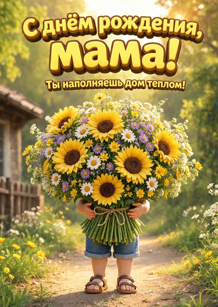 Открытка С Днем Рождения Мама #9