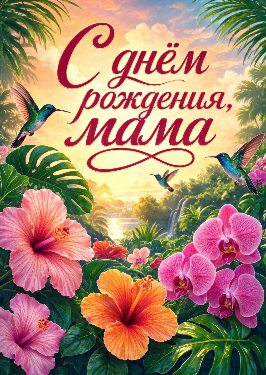 Открытка С Днем Рождения Мама #90