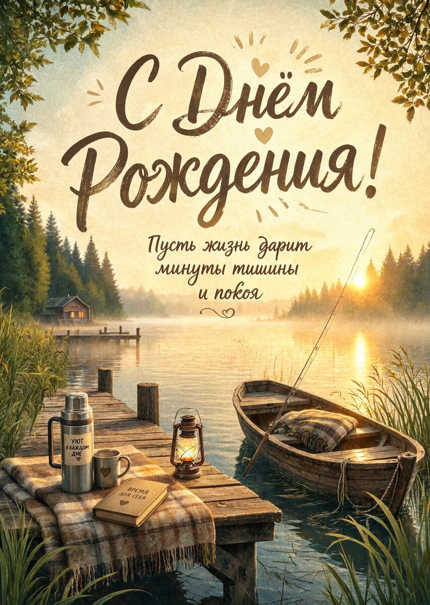 Открытка С днем рождения мужчине #29