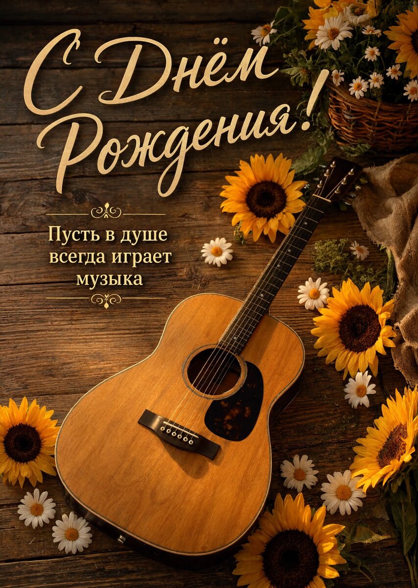 Открытка С днем рождения мужчине #49
