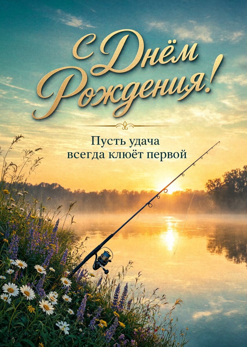 Открытка С днем рождения мужчине #52