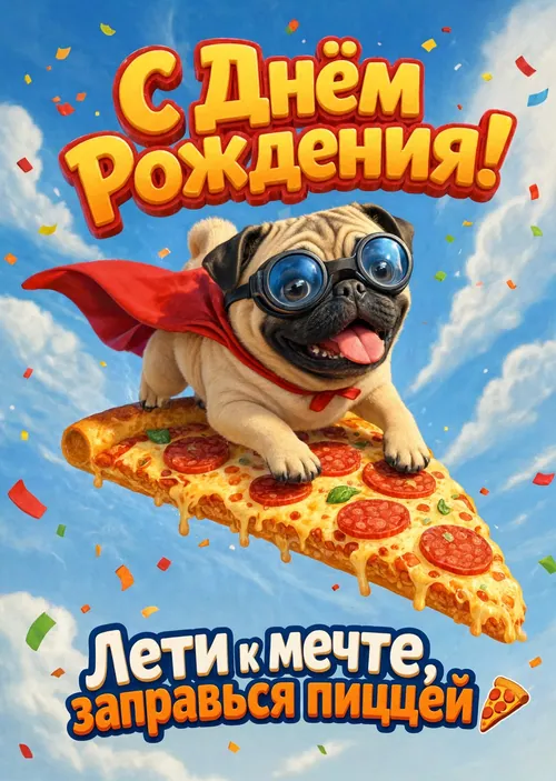 Открытка "С днём рождения парню" #40