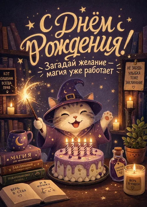 Открытка "С днём рождения парню" #52