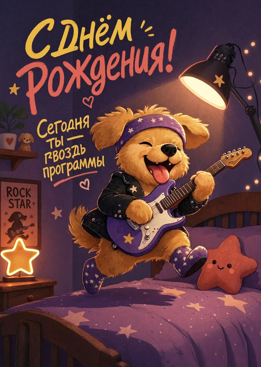 Открытка "С днём рождения парню" #53