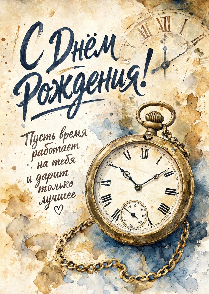 Открытка "С днём рождения парню" #7