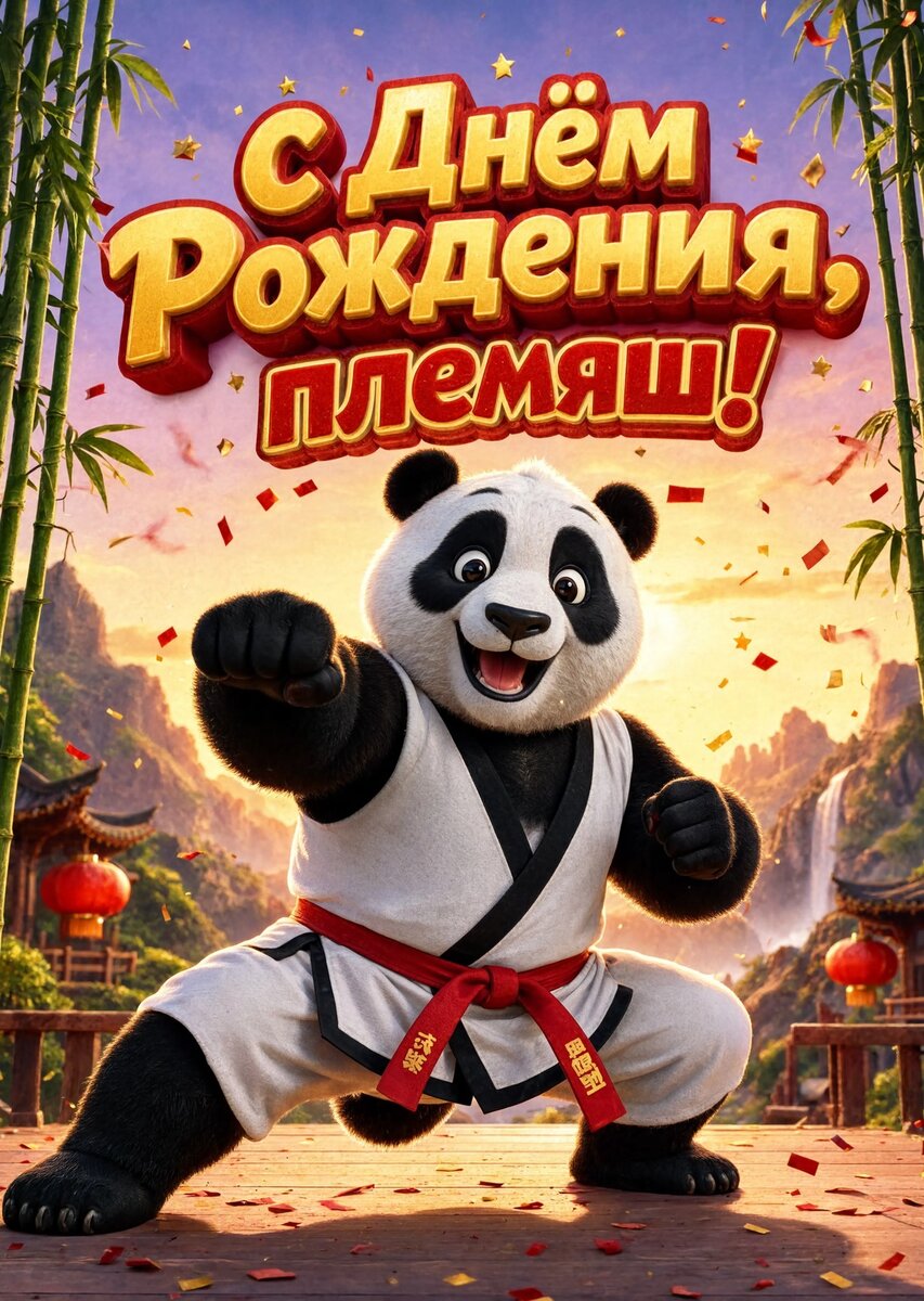 Открытка "С днем рождения пемяннику" #58