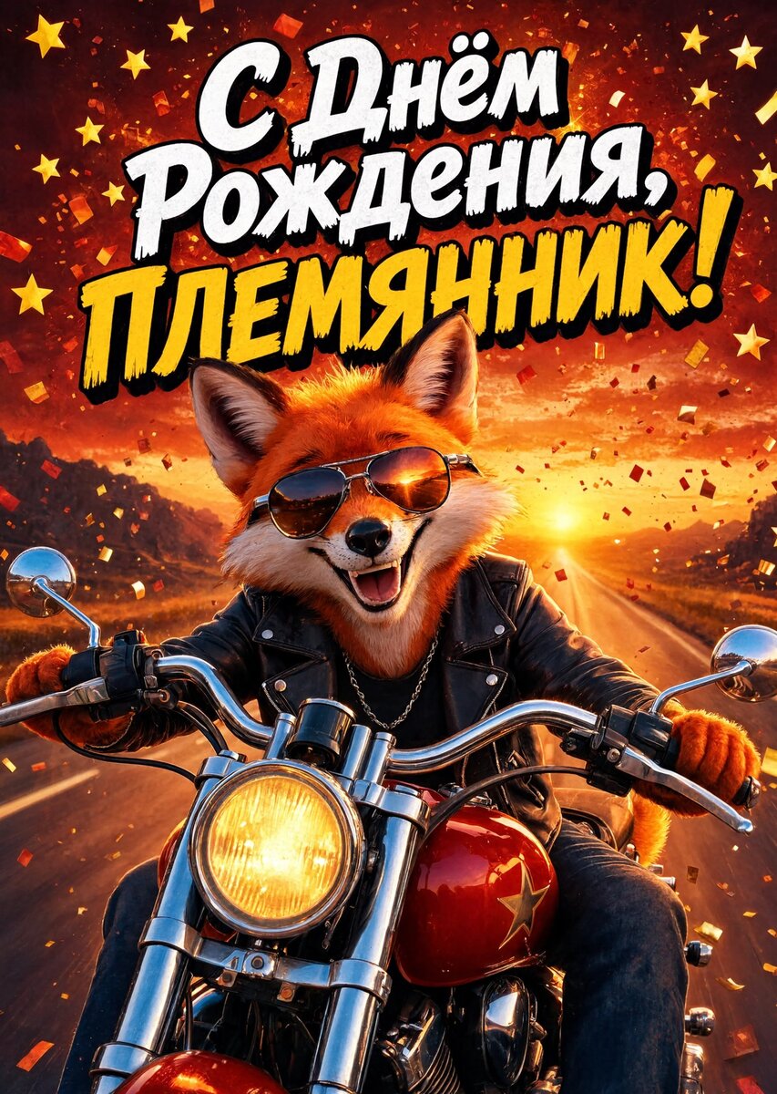 Открытка "С днем рождения пемяннику" #59