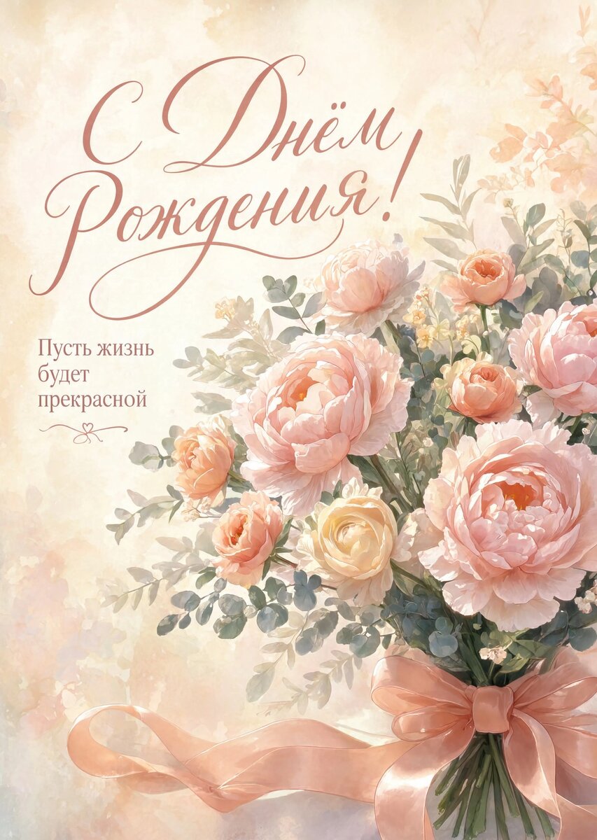 Открытка "С днем рождения племяннице" #19