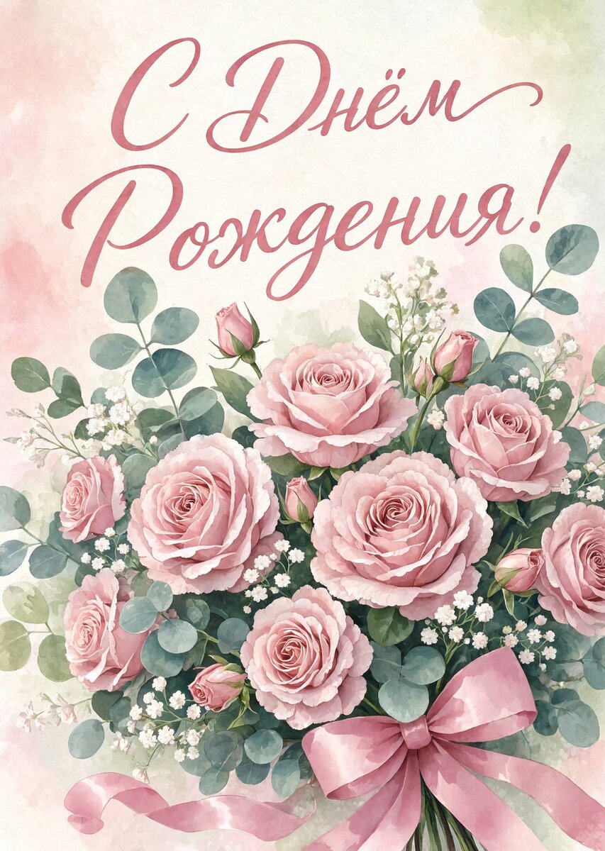 Открытка "С днем рождения племяннице" #28